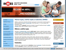 Tablet Screenshot of mereni-tepla.cz